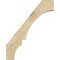 Ekena Millwork 6"W x 24"D x 30"H Balboa Rough Sawn Knee Brace, Douglas Fir BRC06X24X30BOA00RDF - alternate 4